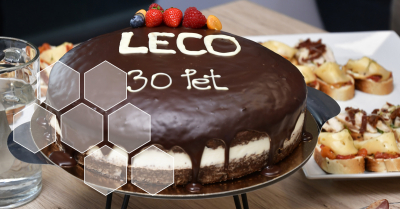 Лента перерезана в новом офисе LECO Czech's в Пльзене в честь празднование 30-летия!