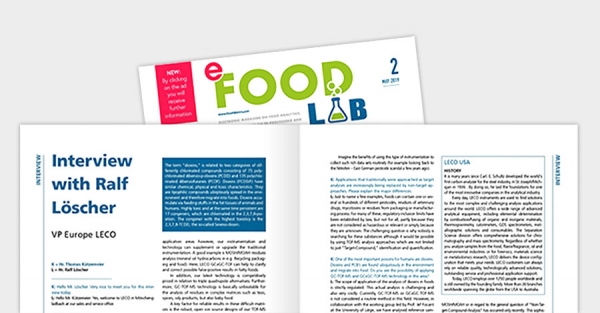 e-Food Lab International // Интервью с Ральфом Лёшером